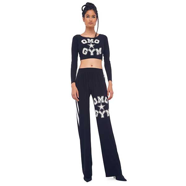 Omo Long Sleeve Crop Top