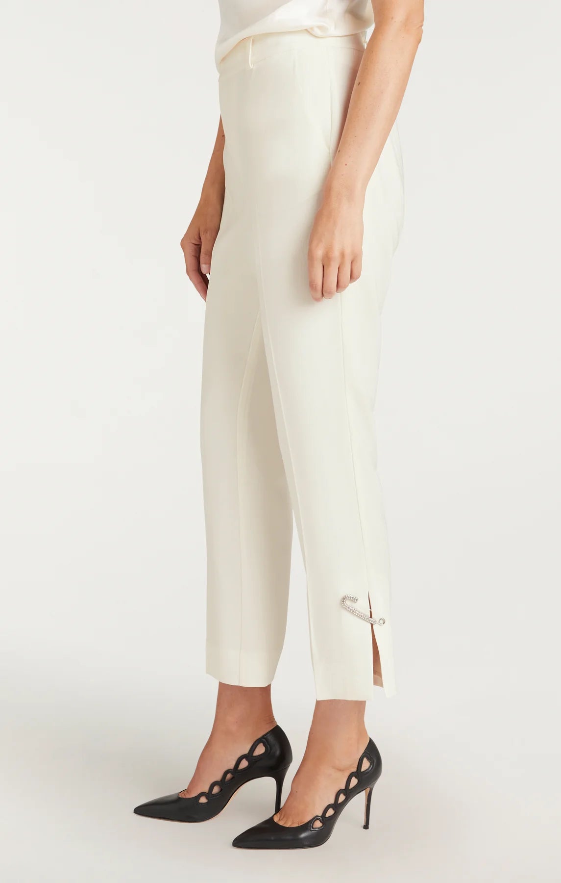 RHINESTONE PIN CROPPED KERRY PANT
