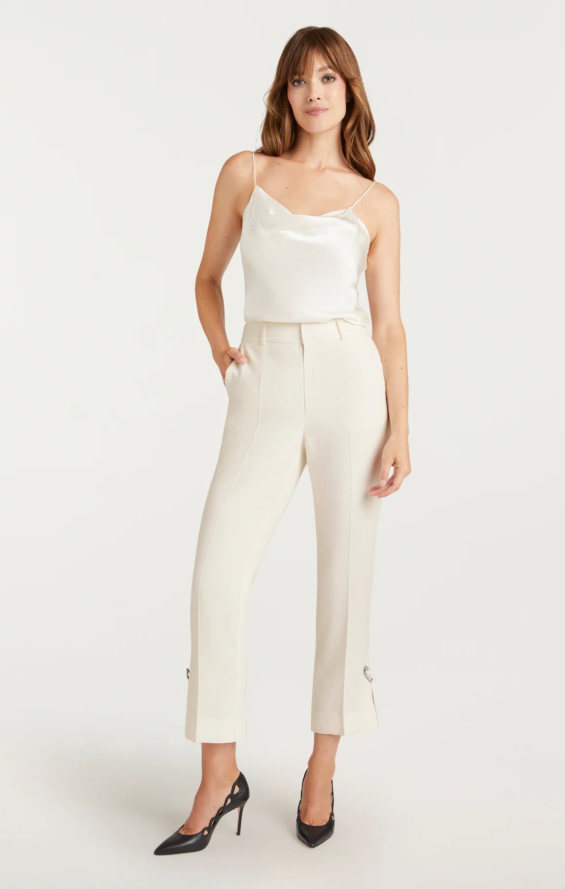 RHINESTONE PIN CROPPED KERRY PANT