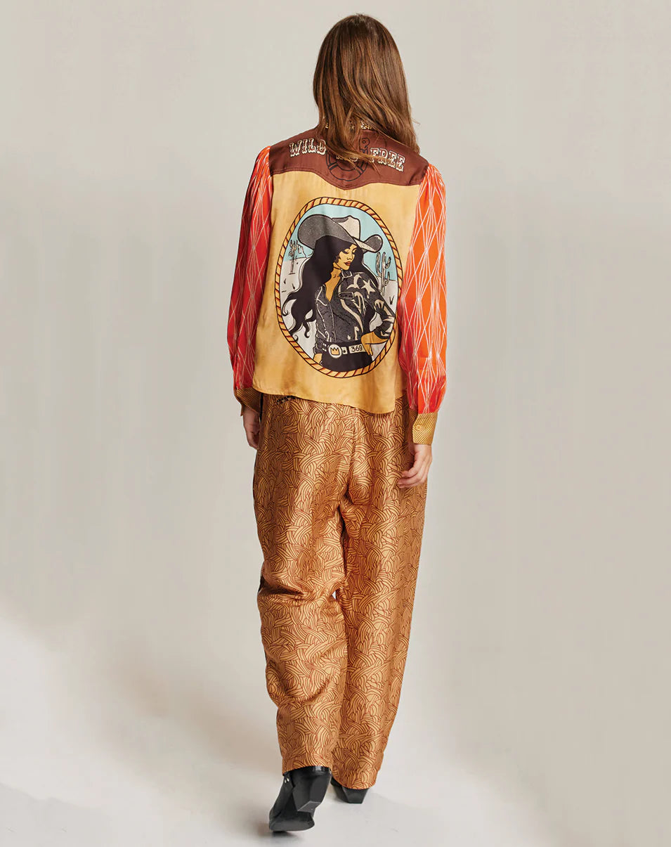 GRACE CROPPED SHIRT