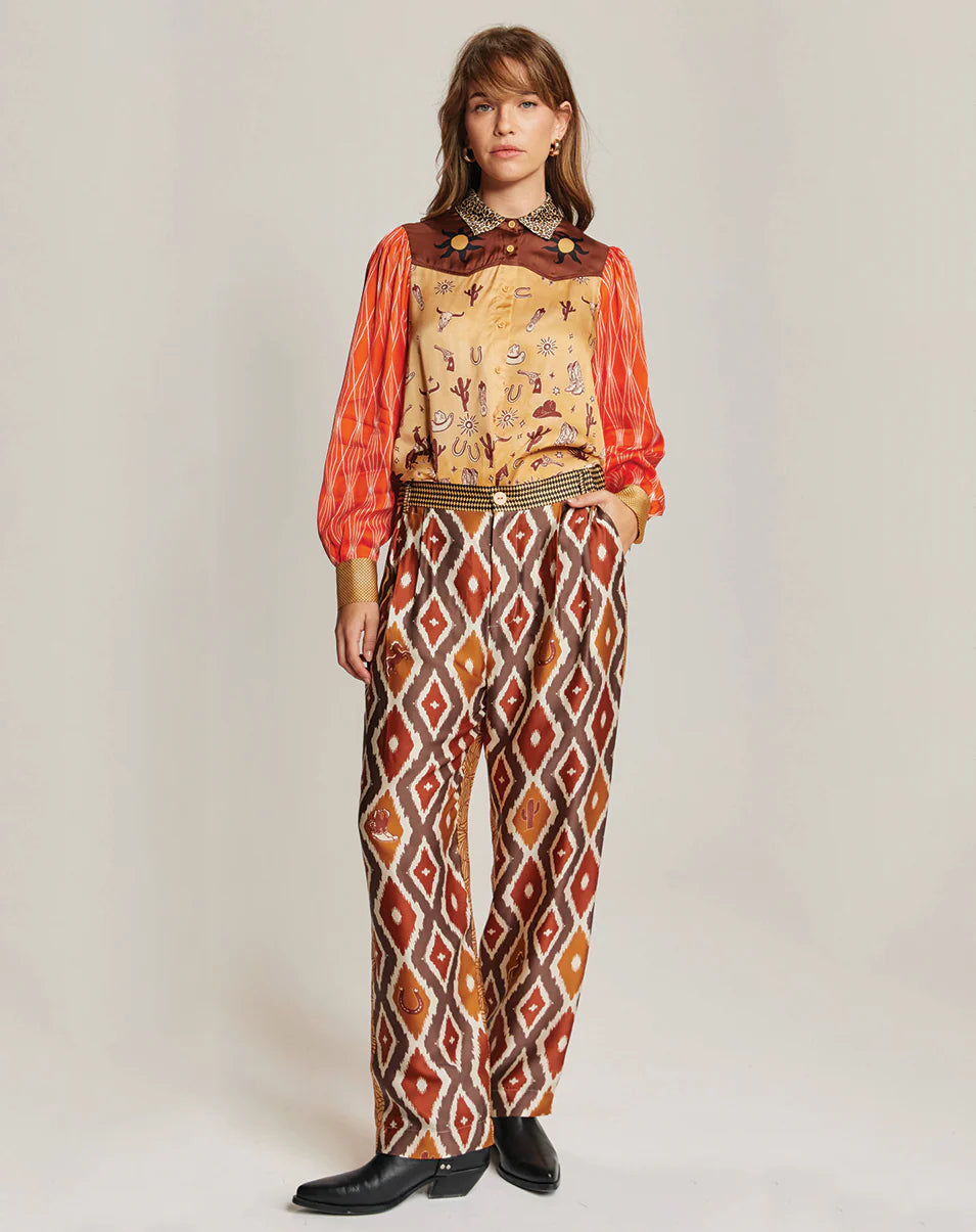 GRACE CROPPED SHIRT