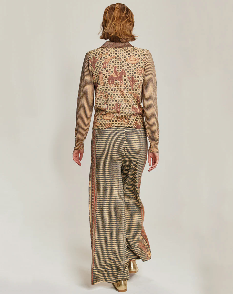 MICHELLE WIDE LEG KNIT PANTS