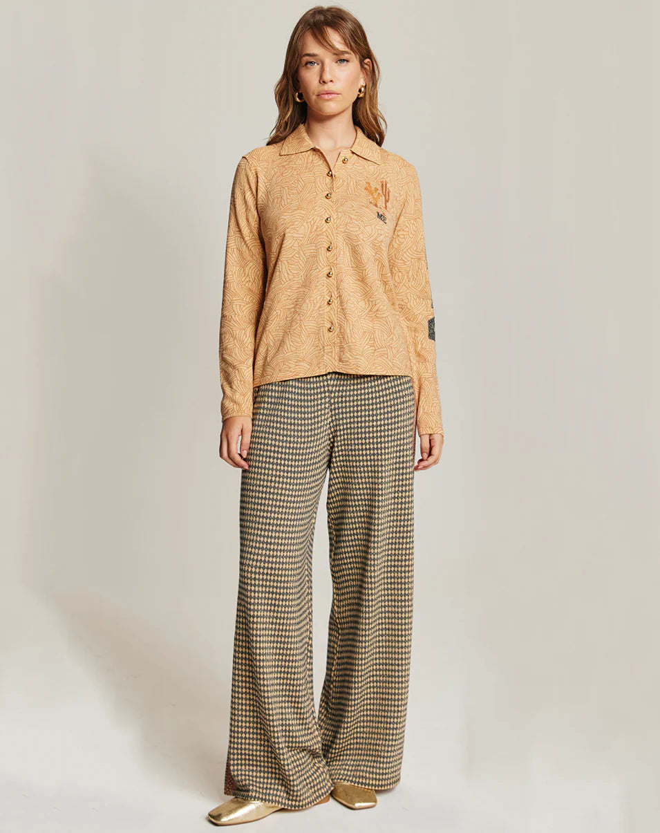 SERENITY BUTTON SHIRT KNIT