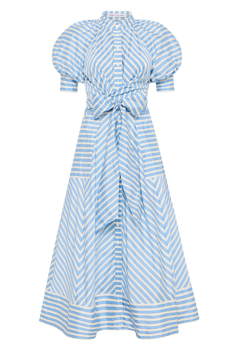 AVA PUFF SLEEVE MIDI