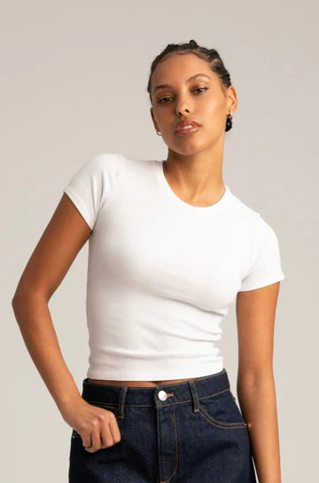 RIB BABY TEE