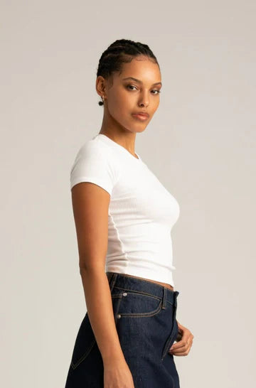 RIB BABY TEE