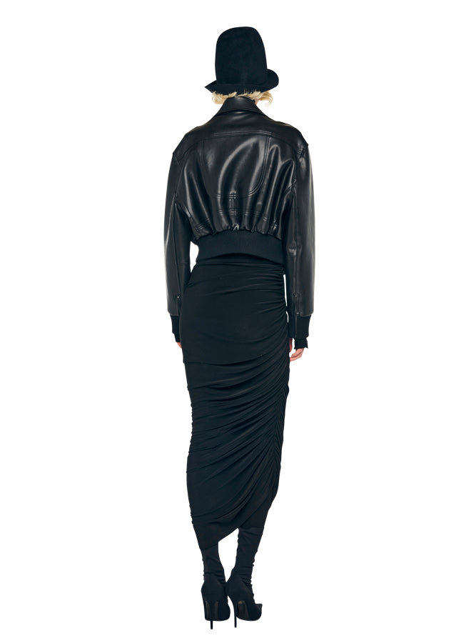 MENS ZIP FRONT CLASSIC CROPPED JACKET