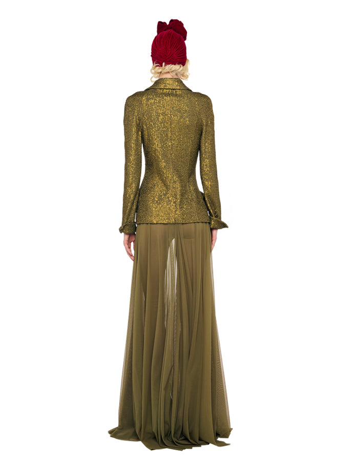 FLARED SKIRT W/ LEGGING