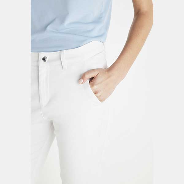 Stretch Twill Capri Shorts