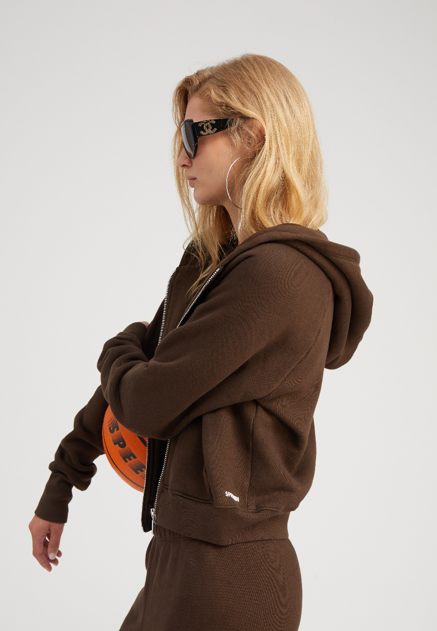 SHRUNKEN RAGLAN HOODIE