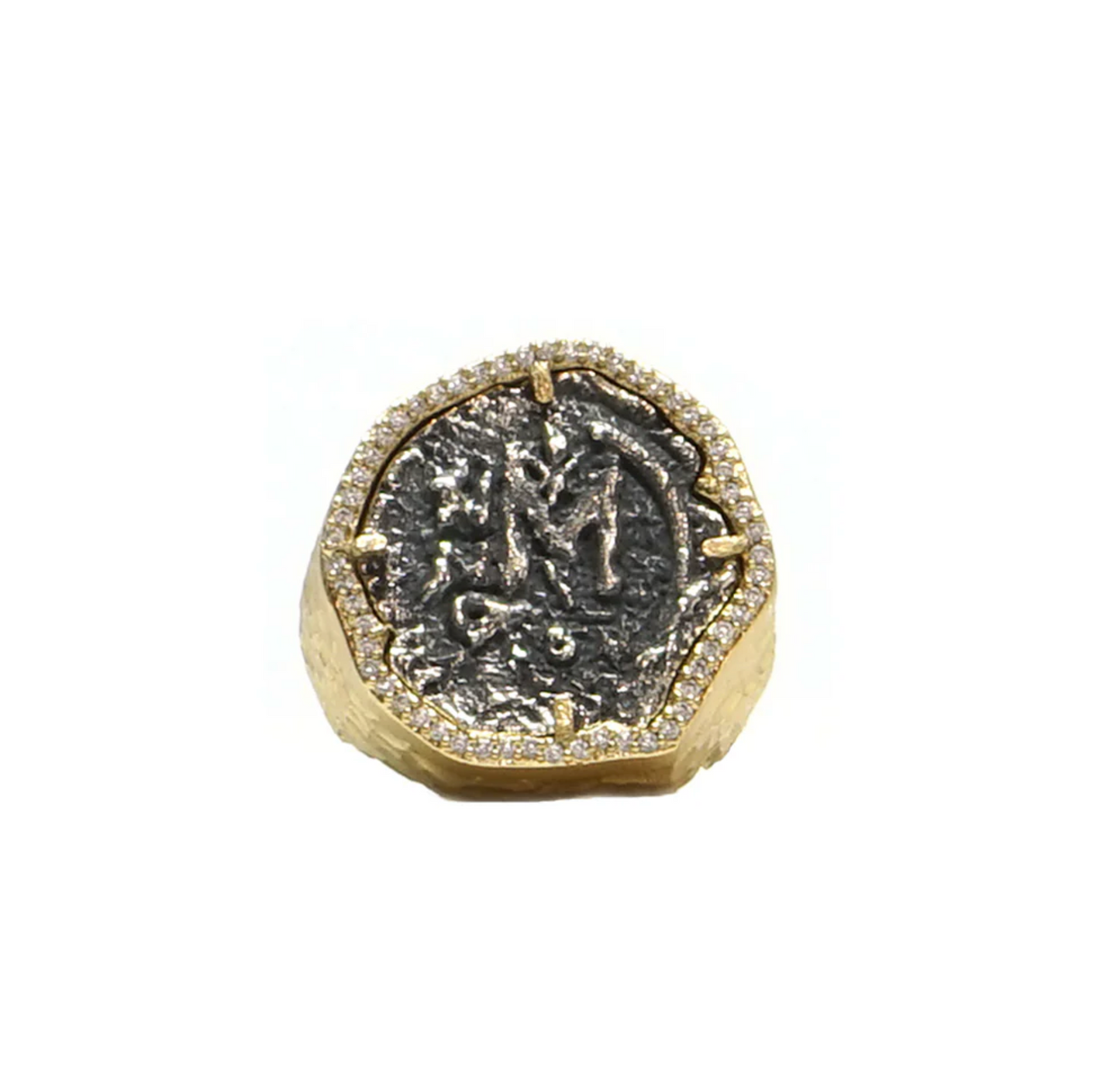 GOLD COIN RING