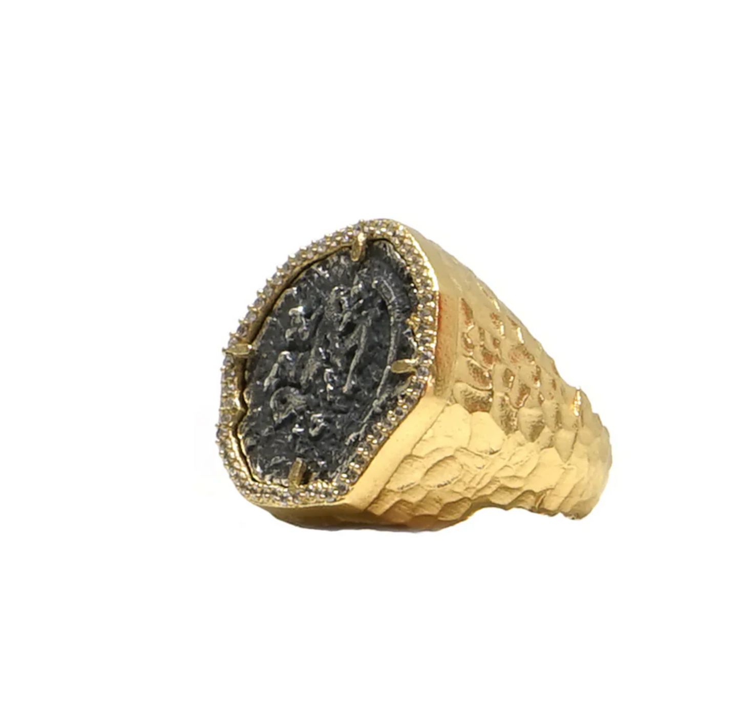 GOLD COIN RING