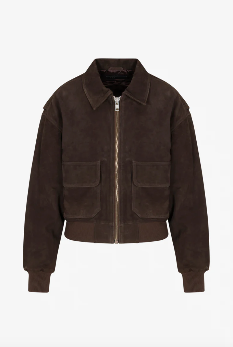 CROPPED AVIATOR JACKET