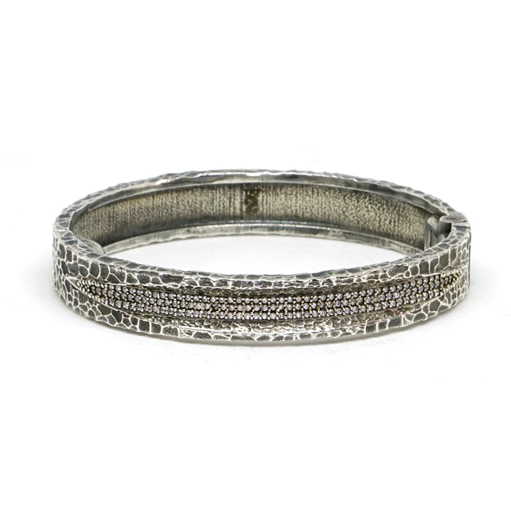 Velen Crystal Inlay Bangle