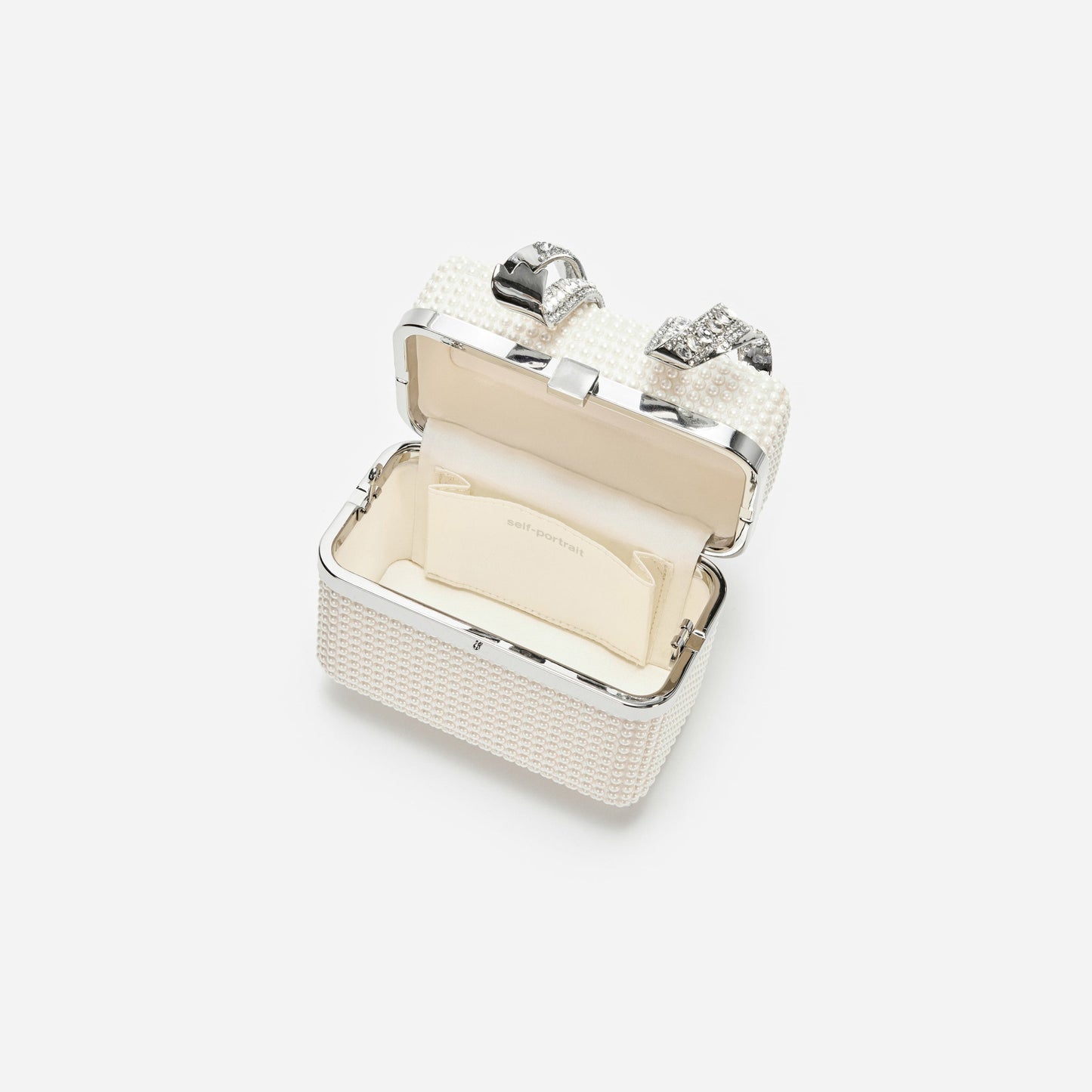 PEARL EMBELLISHED VANITY CASE