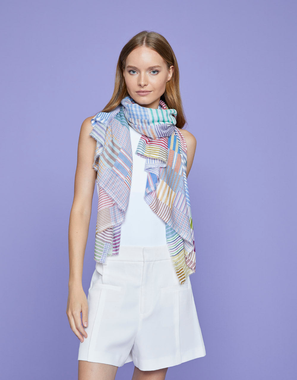 Silk Blend Scarf