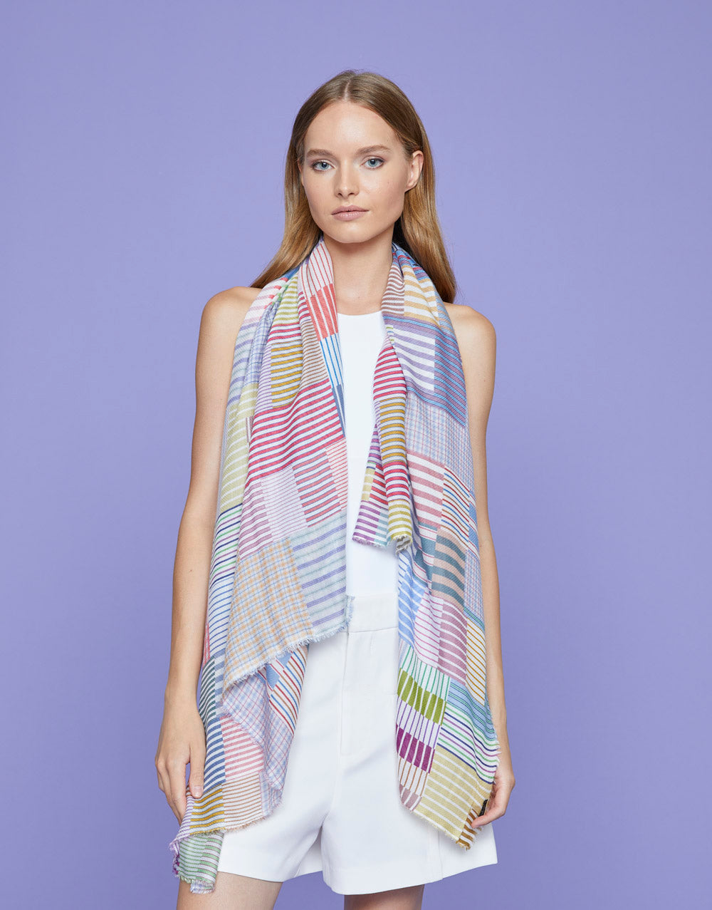 Silk Blend Scarf