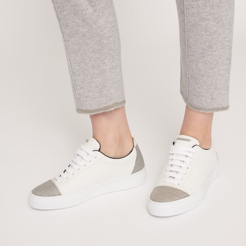 Leather White Sneaker