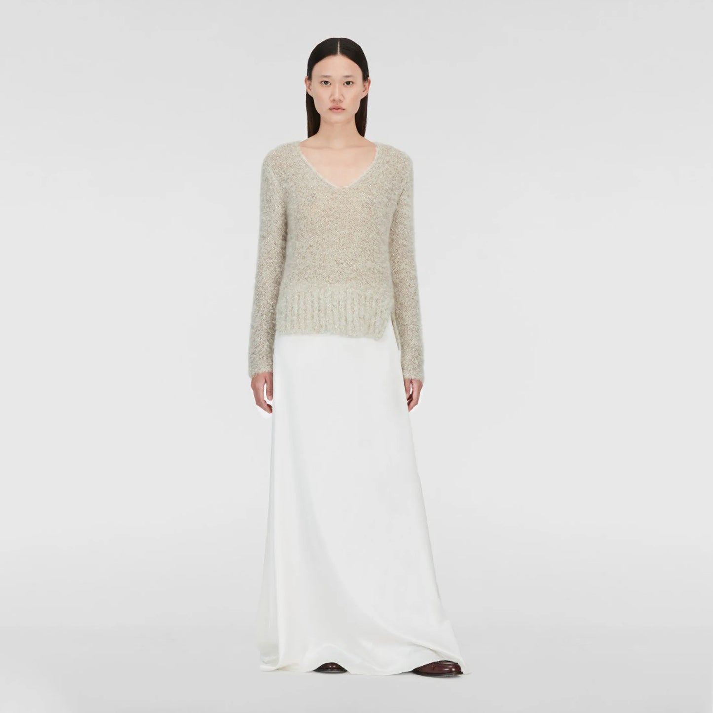 V NECK TOP