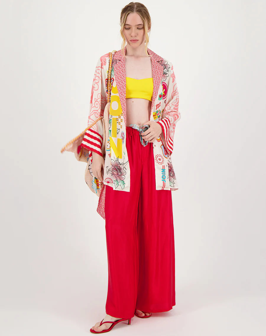 LUCIA KIMONO BELTED JACKET
