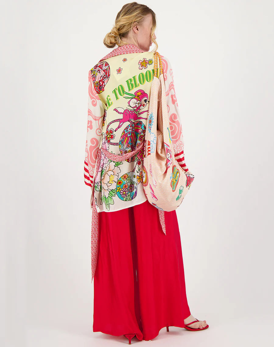 LUCIA KIMONO BELTED JACKET