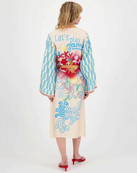 NOVA KIMONO DRESS