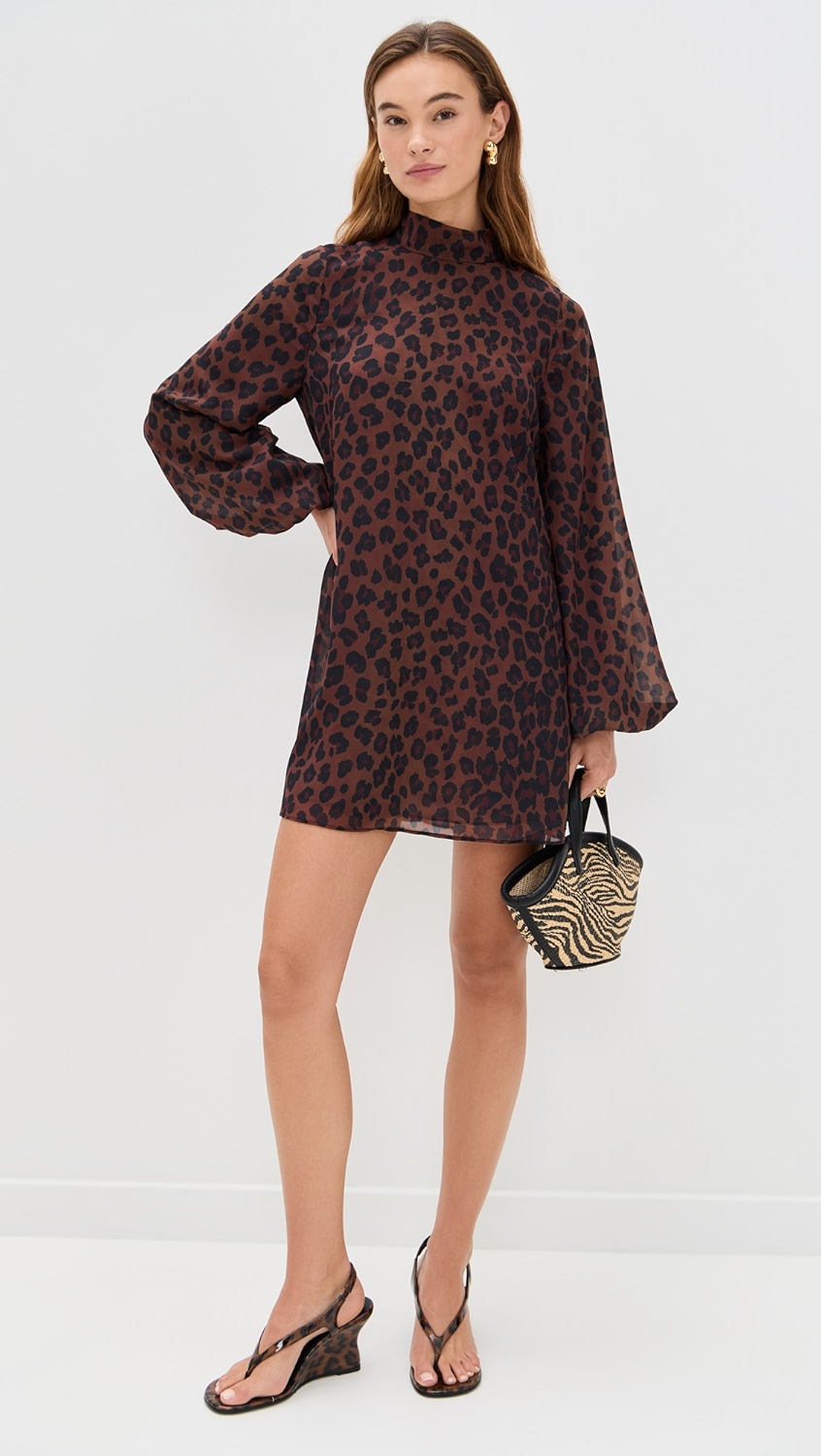 JOPLIN CHIFFON MINI DRESS