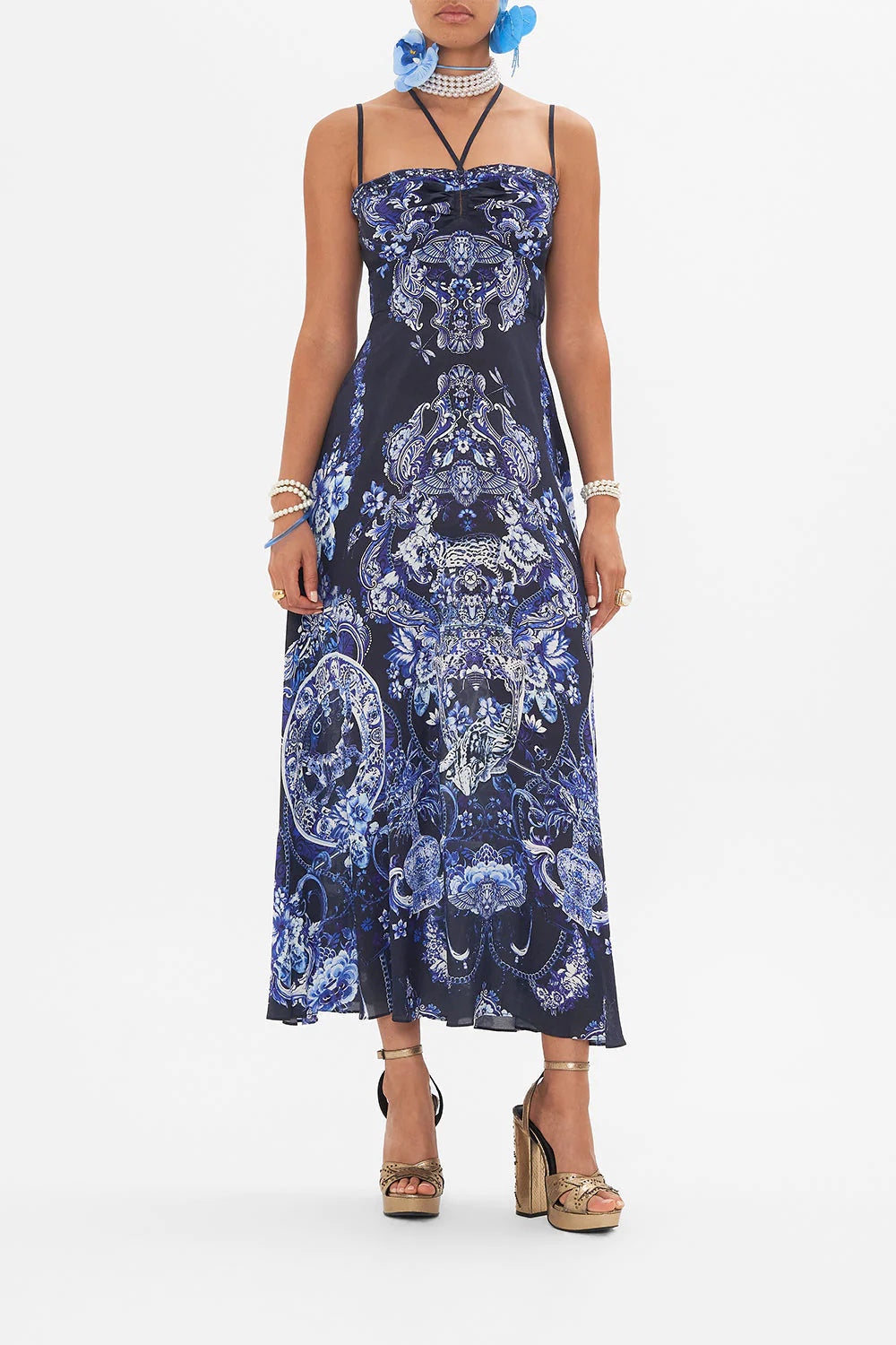 STRAP DETAIL DRESS