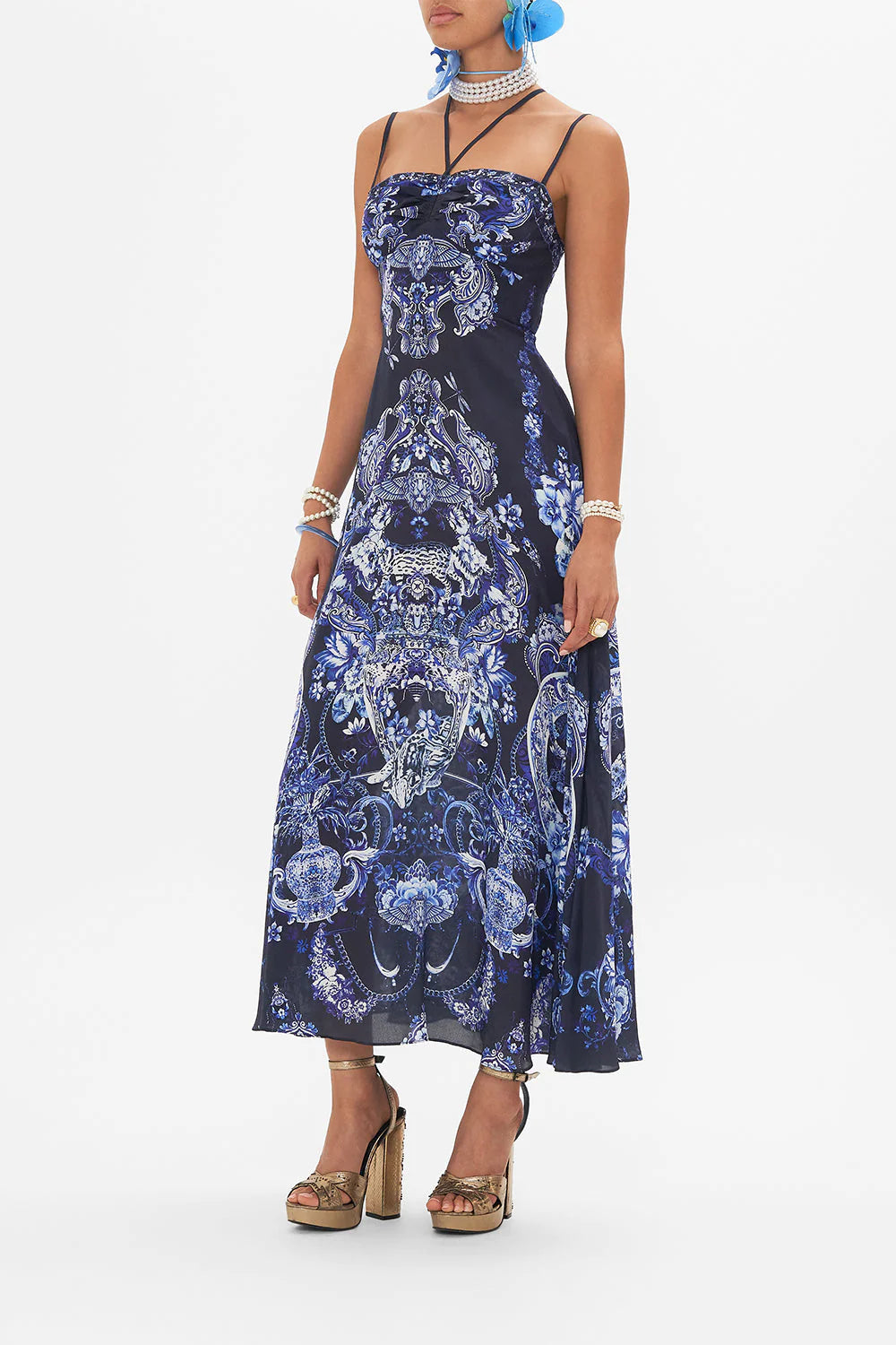 STRAP DETAIL DRESS