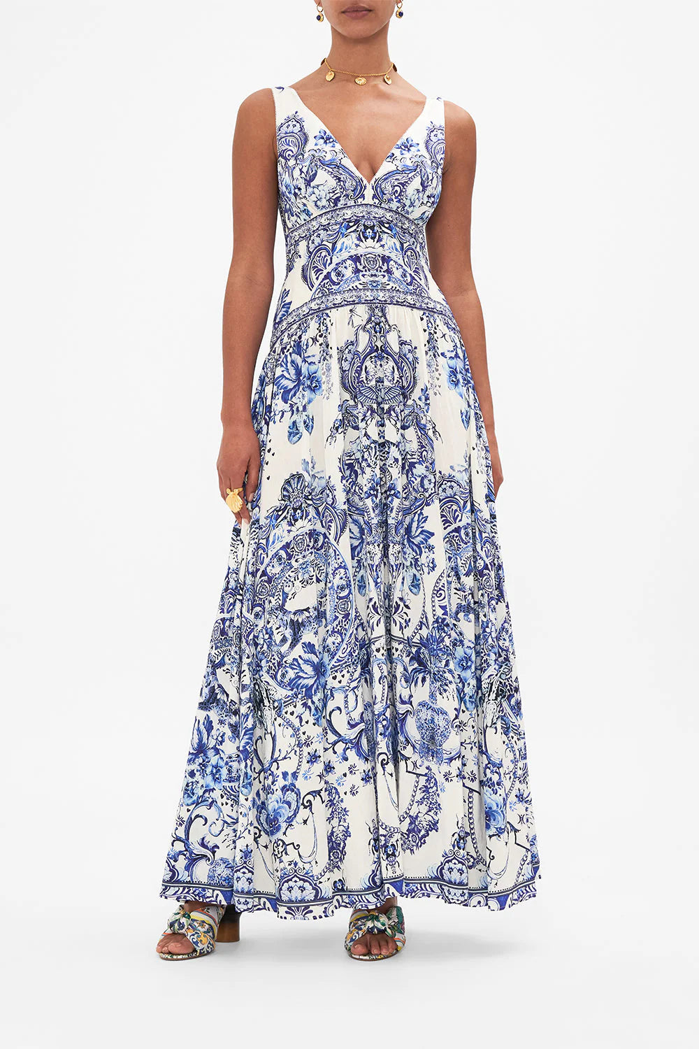 TIE SHOULDER DRESS
