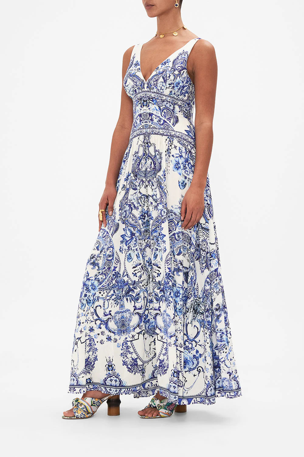 TIE SHOULDER DRESS