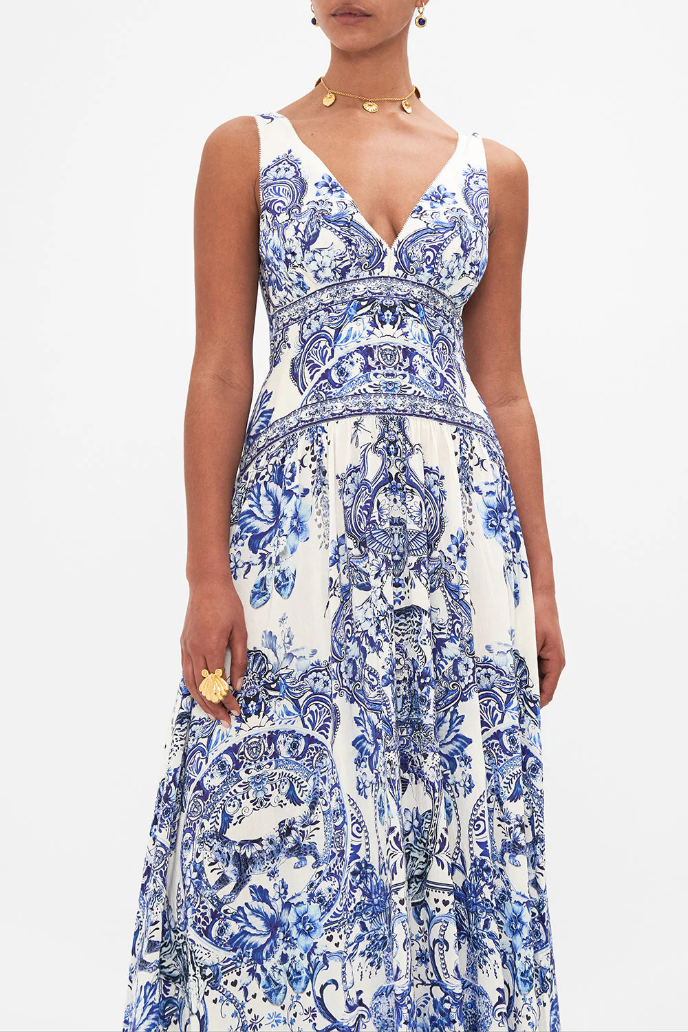 TIE SHOULDER DRESS