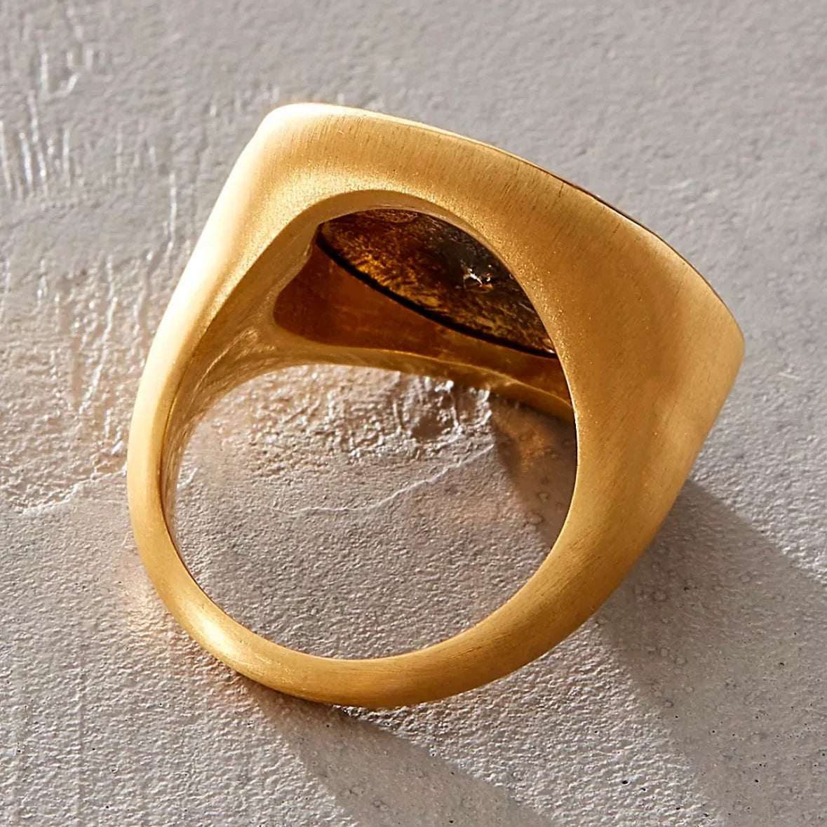 ROMAN MAN COIN RING