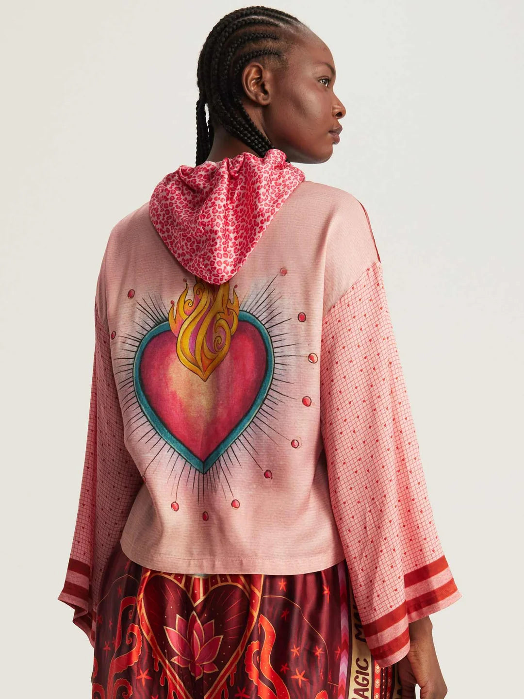MEI CROPPED HOODIE