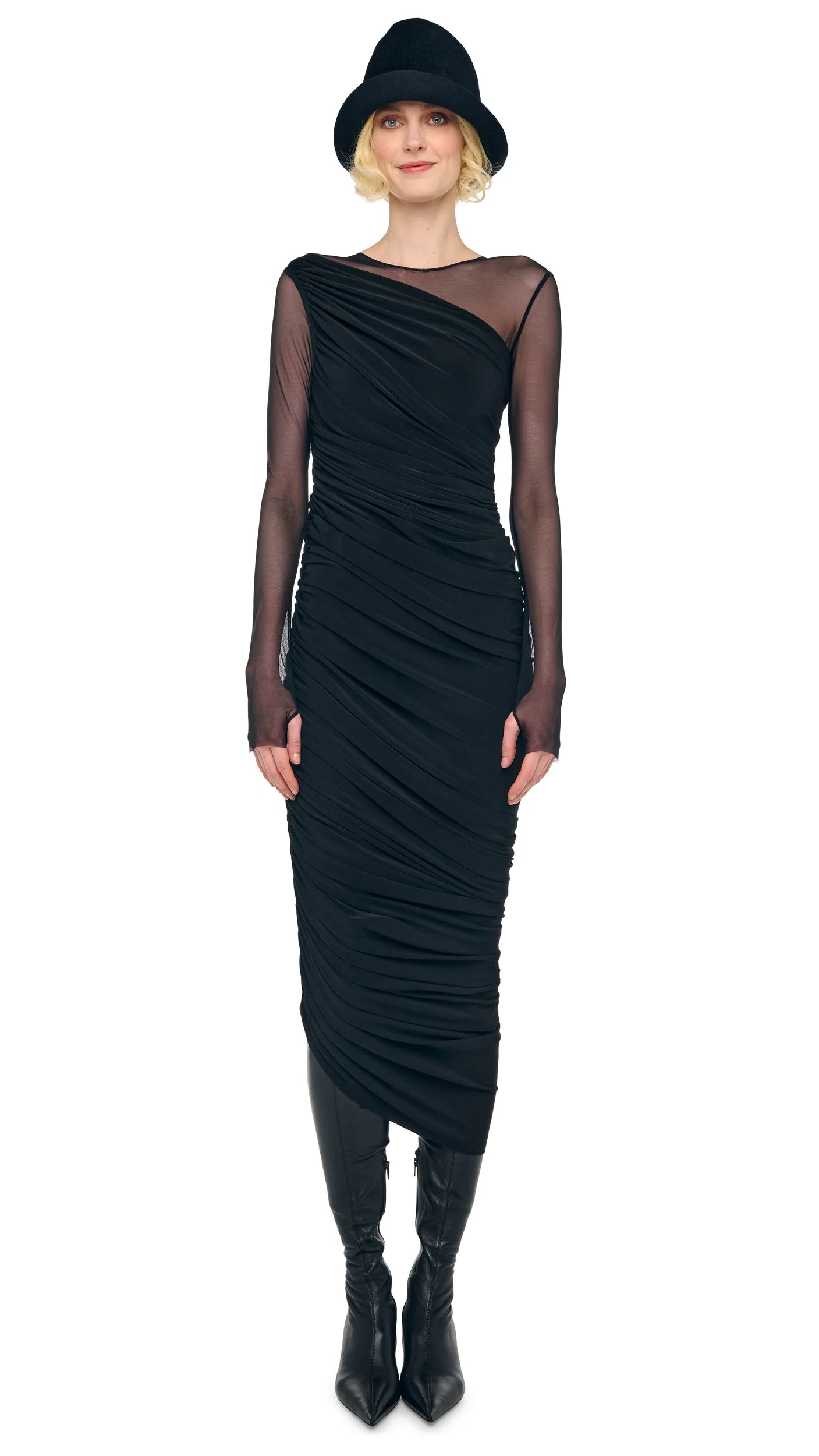 LONG SLEEVE DIANA GOWN