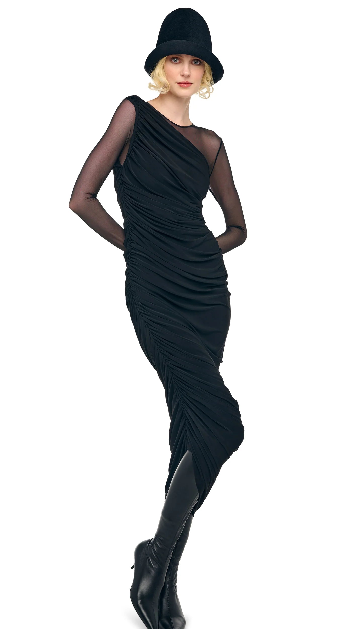 LONG SLEEVE DIANA GOWN
