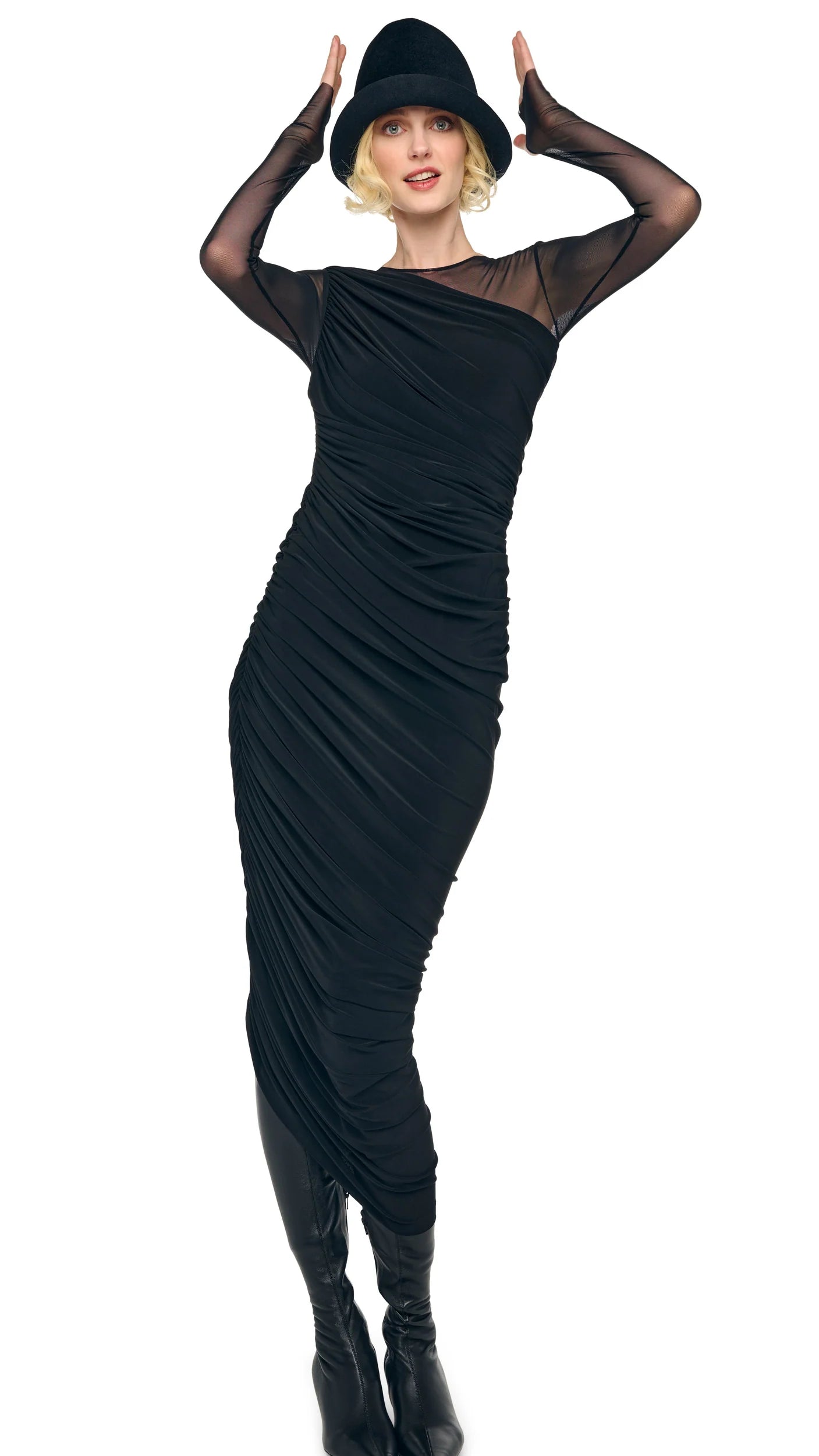 LONG SLEEVE DIANA GOWN