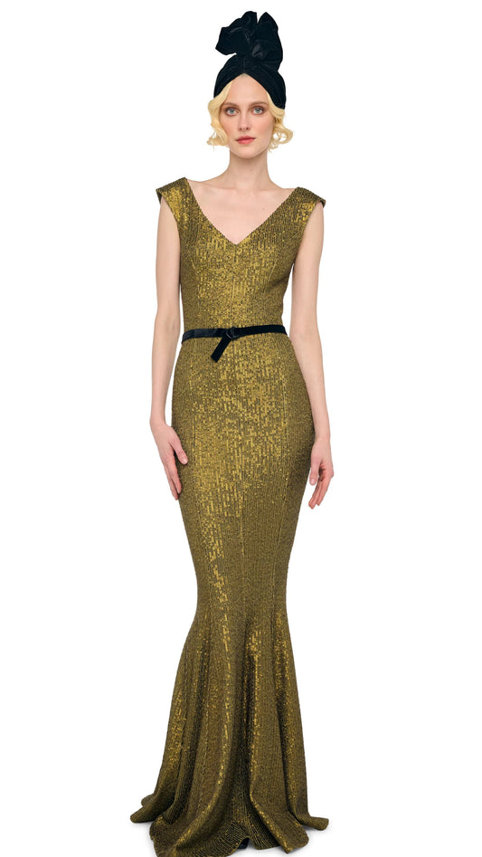 GRACE FISHTAIL GOWN