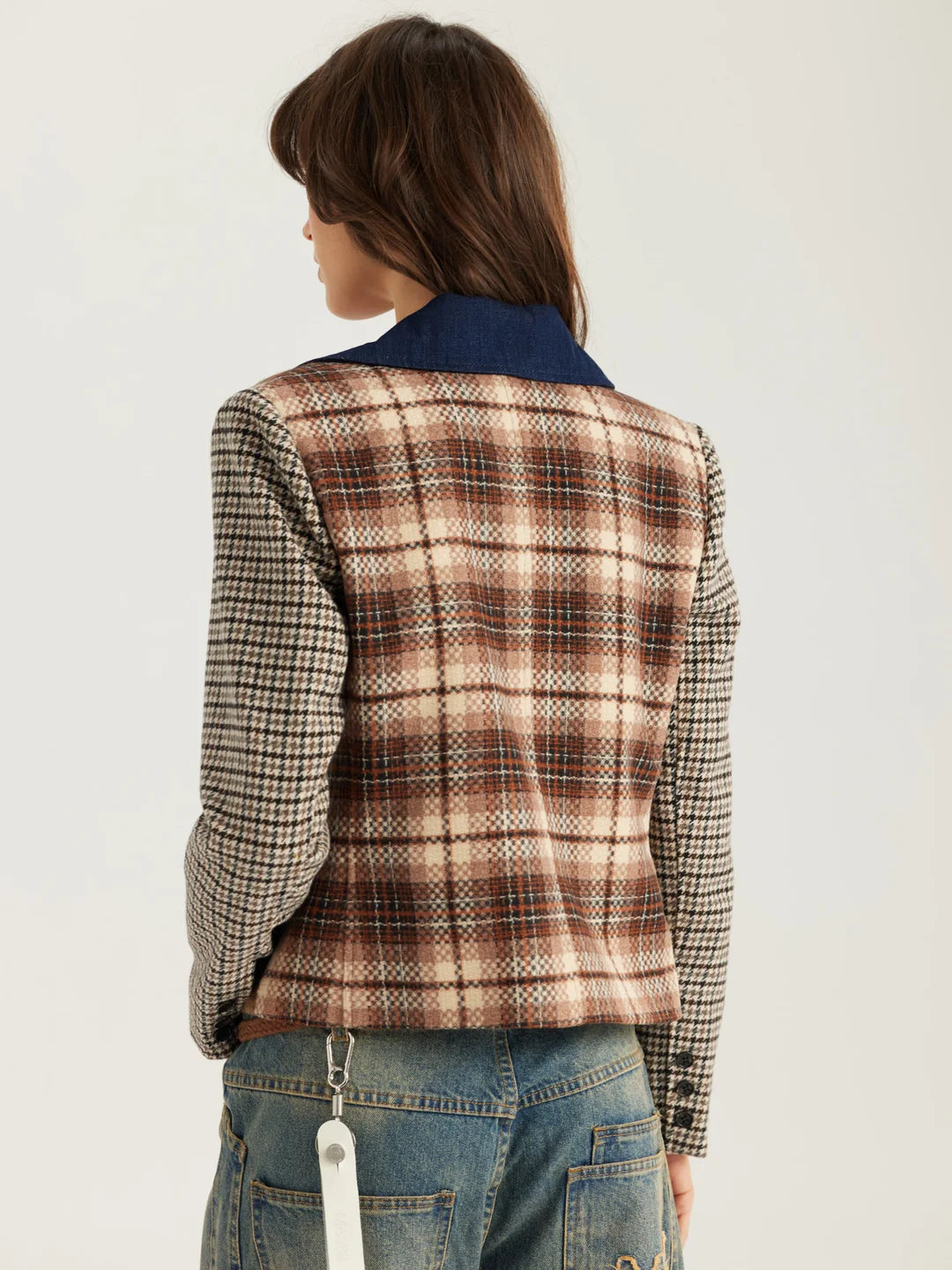 DAPHNE VELVET DOUBLE BREASTED JACKET