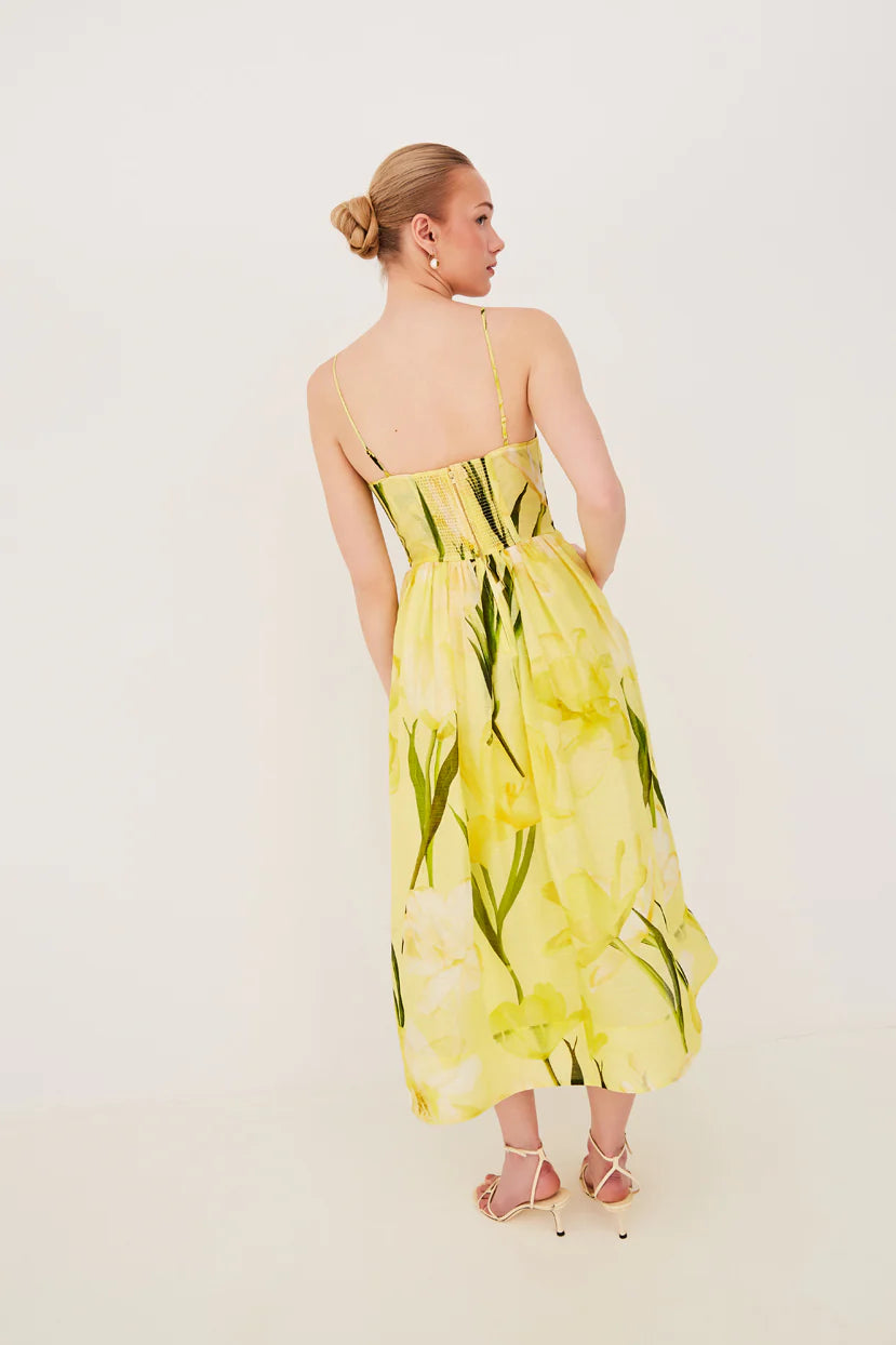 ALBA MIDI DRESS