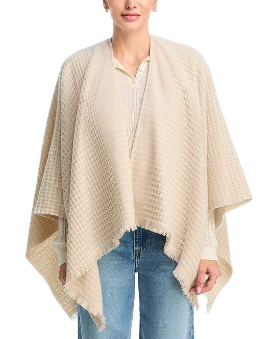 JONI WAFFLE PONCHO
