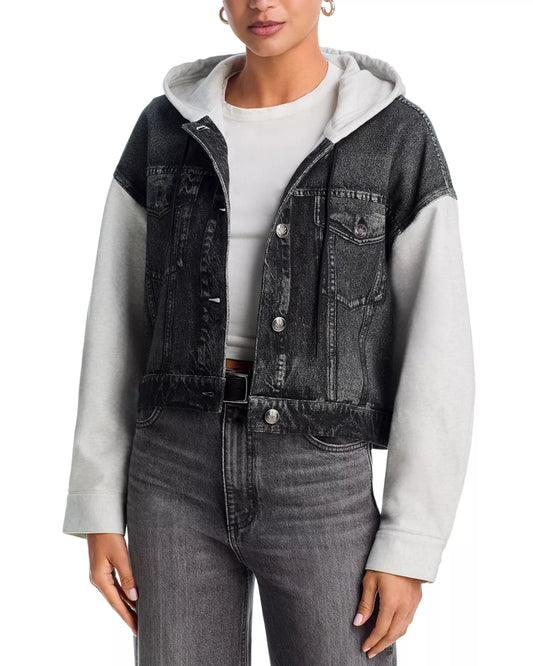 MIRAMAR TERRY COMBO HOODED TRUCKER
