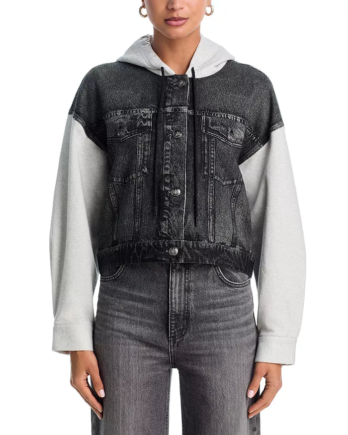 MIRAMAR TERRY COMBO HOODED TRUCKER