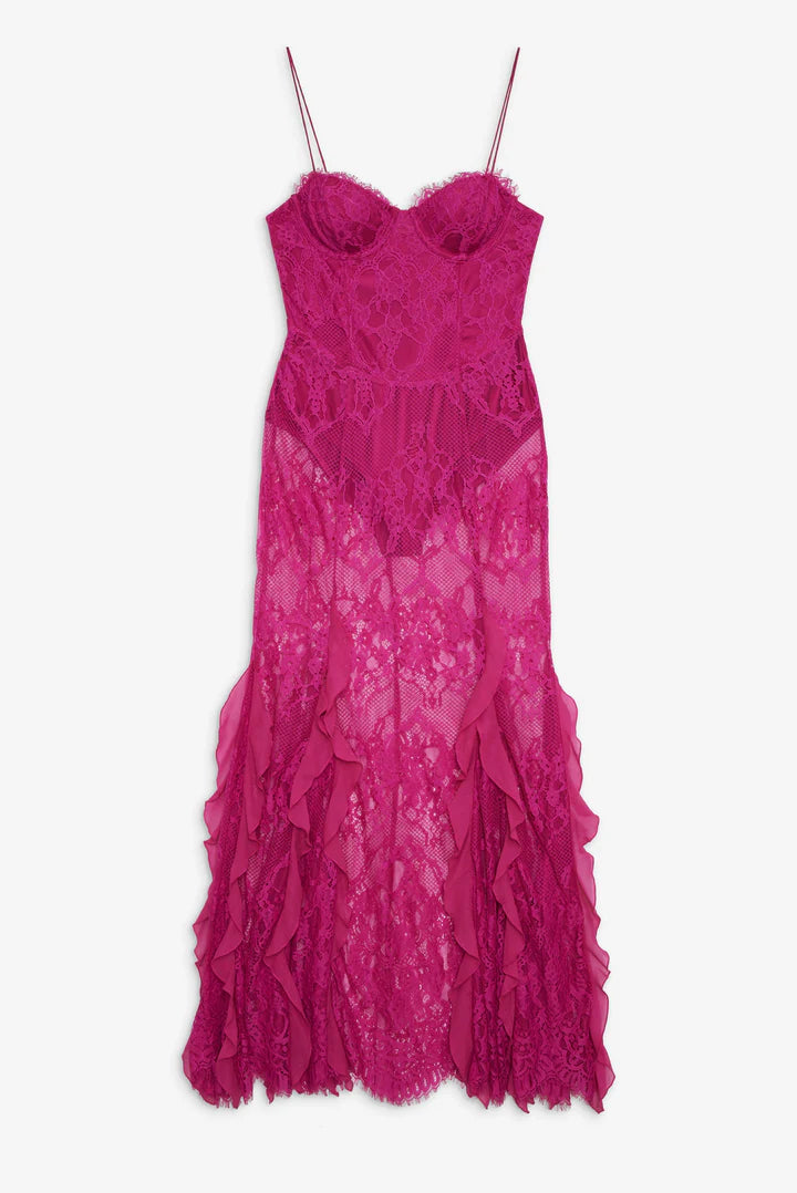 shirley lace maxi dress SHIRLEY LACE MAXI DRESS