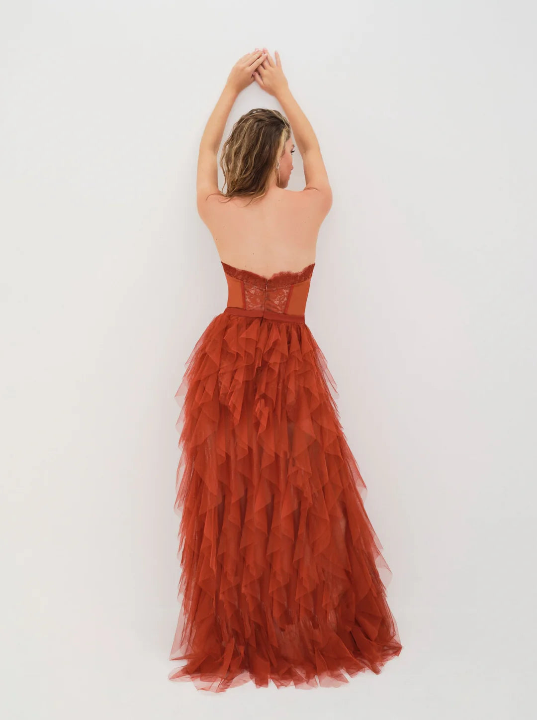 BUSTIER GOWN