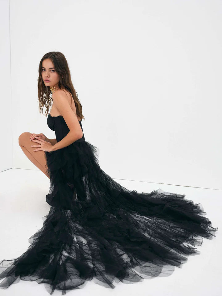 BUSTIER GOWN