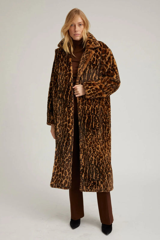 CLASSIC FAUX FUR COAT