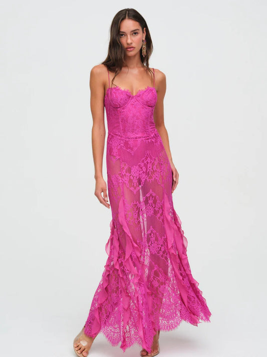 SHIRLEY LACE MAXI DRESS