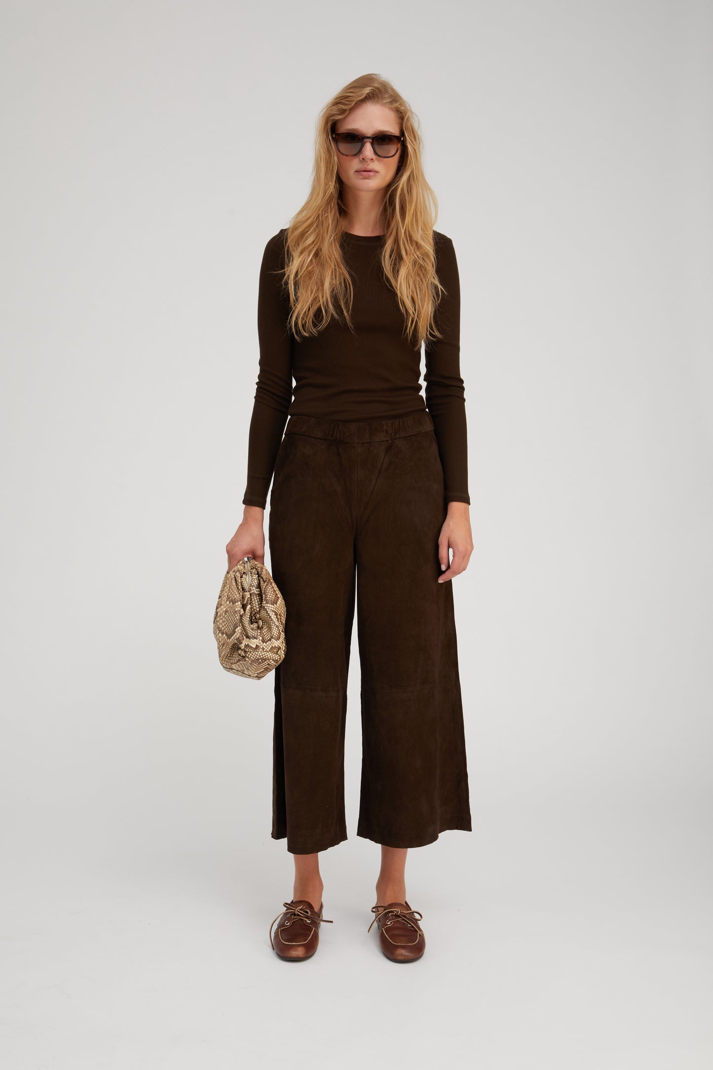 LEATHER CULOTTE