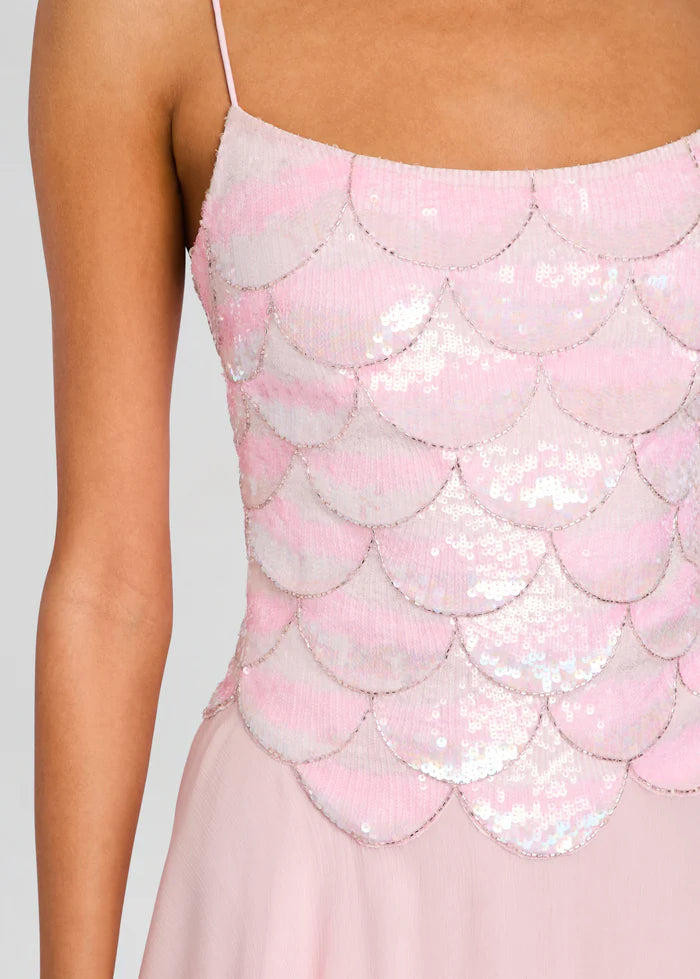 DREENY EMBROIDERED DRESS